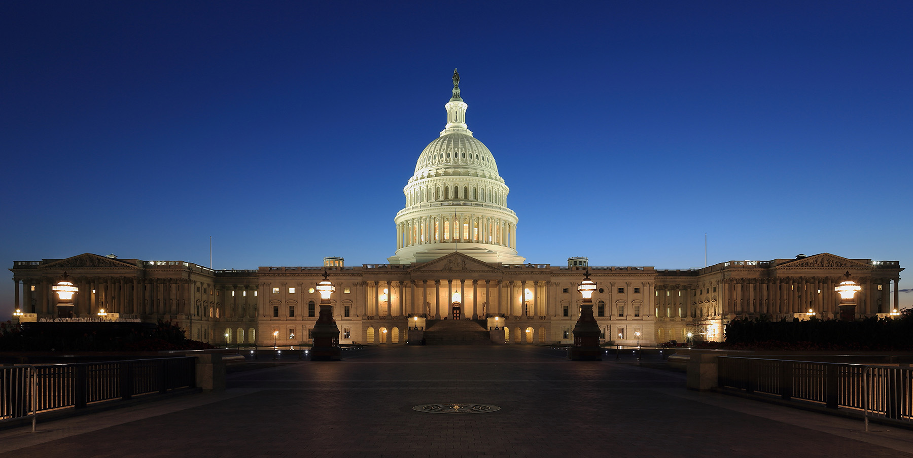 Capitol Dome at dusk