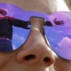 Big Tex is reflected in Simone Elices' sunglasses in Dallas on Sept. 23, 2016. (Paul Moseley/Fort Worth Star-Telegram/TNS via Getty Images)