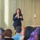Kamala Harris in Los Angeles at a Town Hall