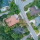 Aerial View of Suburban US