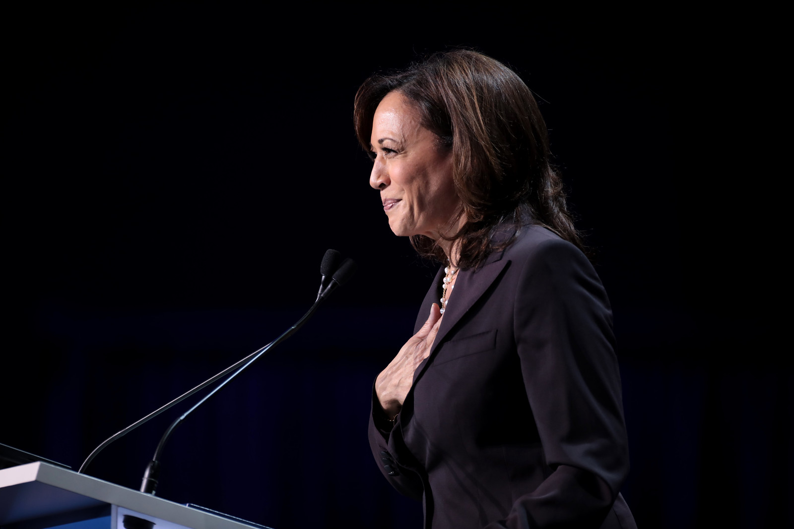Kamala Harris, photo by Gage Skidmore