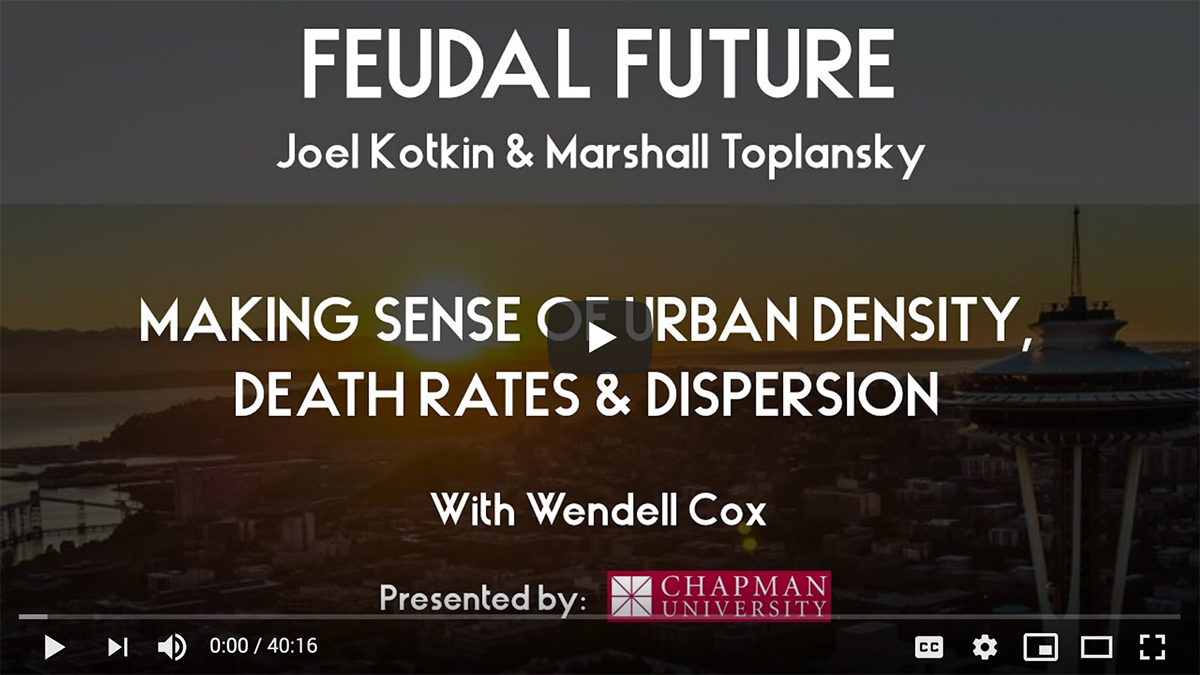 Making Sense of Urban Density, Death Rates & Dispersion