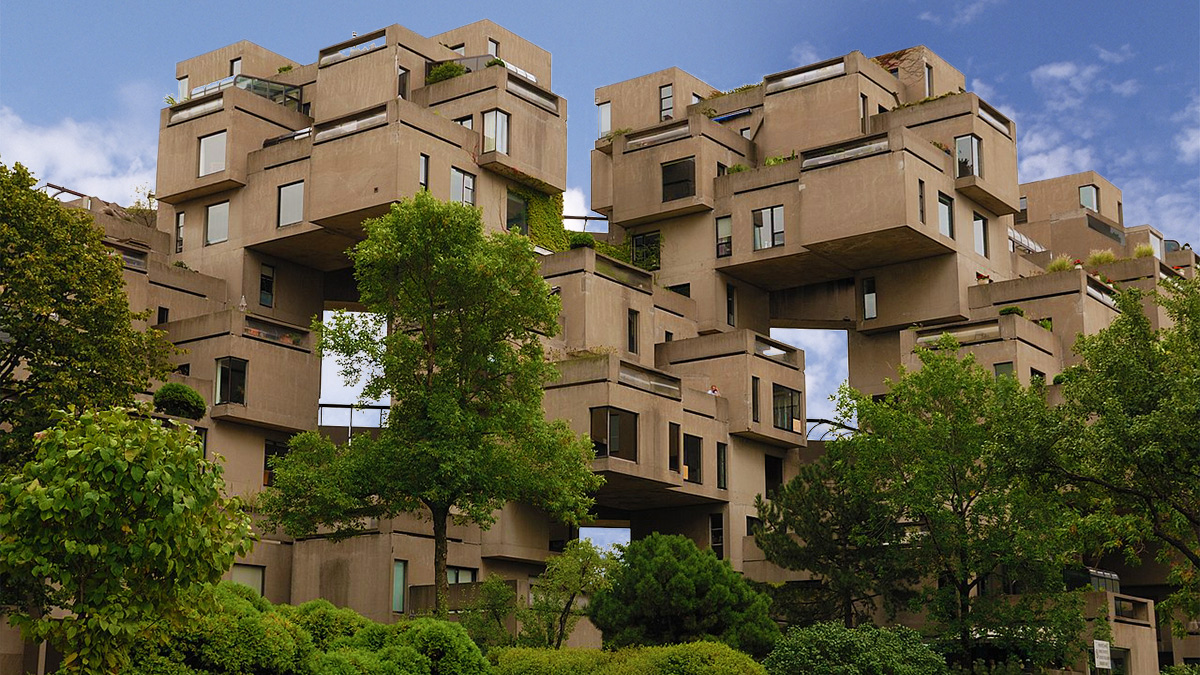 "Pod" like housing, Montreal Quebec