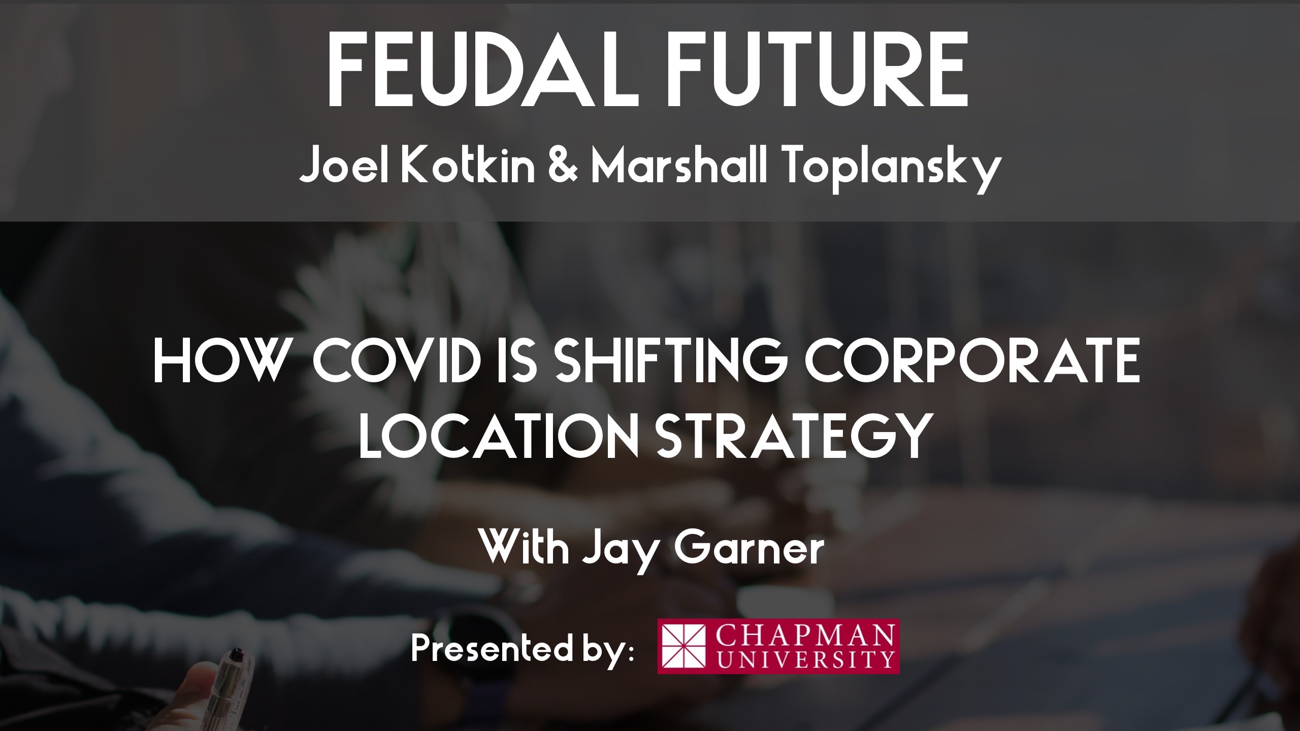 How COVID is Shifting Corporate Location Strategy