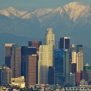 Los Angeles skyline, photographed by Dave Reichert