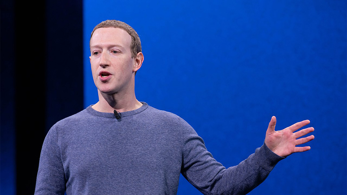 Mark Zuckerberg speaks at F8, 2019