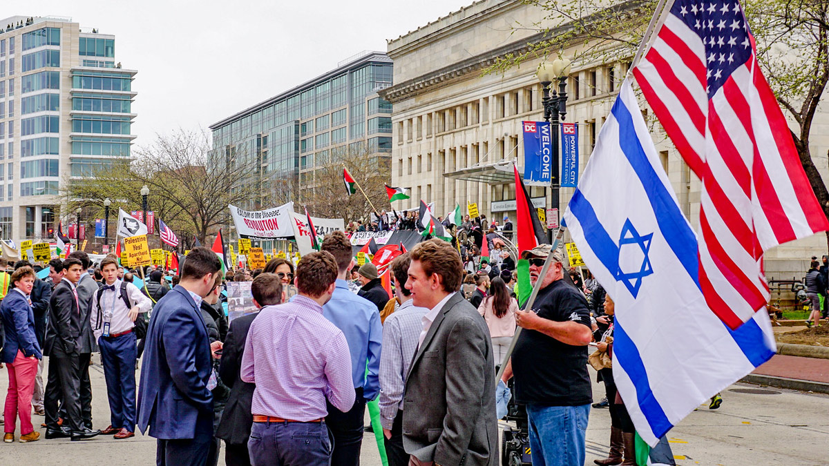 Anti-Israel Protest in Washington, DC