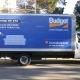 Budget moving truck in San Francisco