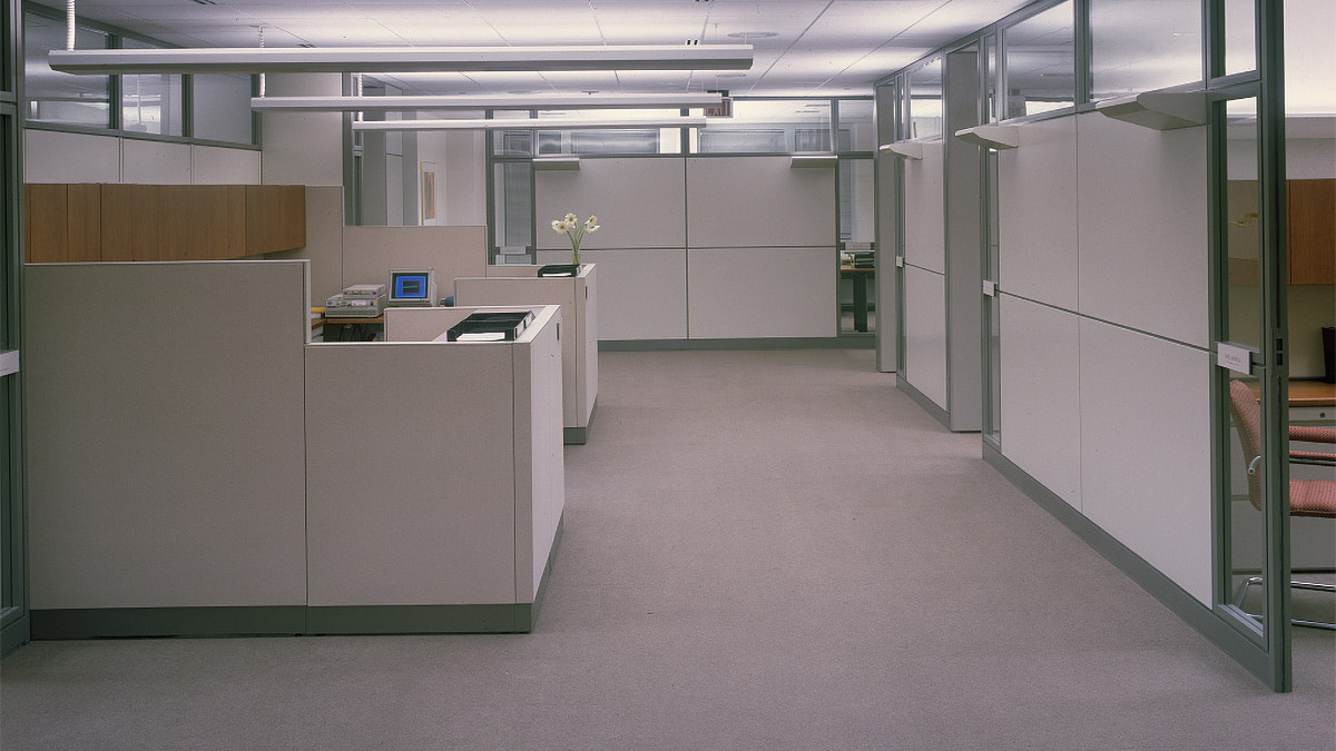 Empty office, by Carol M. Highsmith