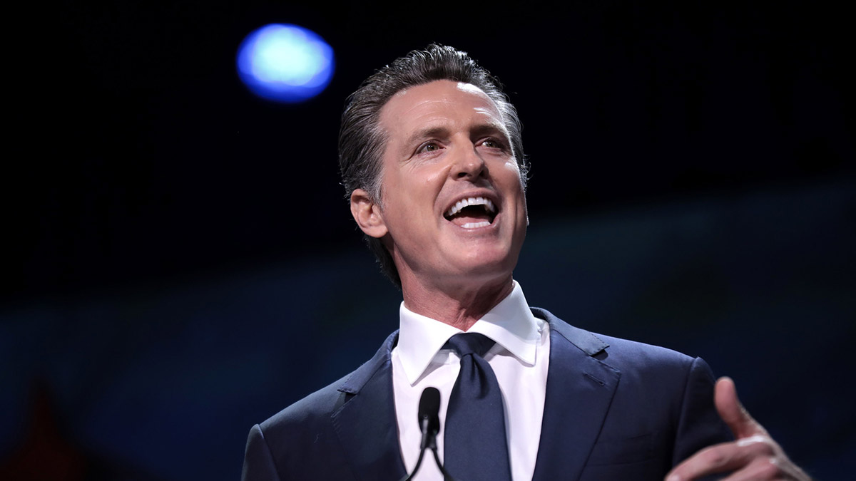 Gavin Newsom political ambition