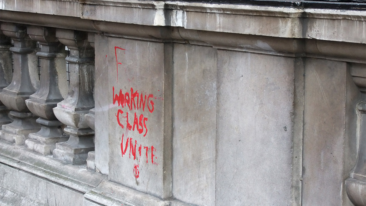 Working Class graffiti
