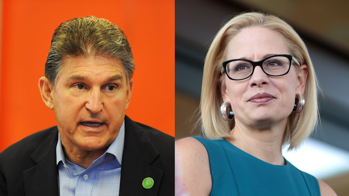 Manchin and Sinema are key Democrats