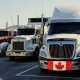 Truckers strike in a working class protest