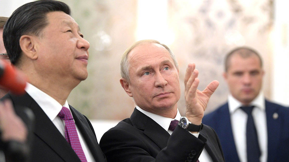 Xi Jingping and Vladimir Putin, 2019