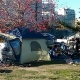 Homeless encampment in Oakland, CA
