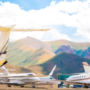 Private jets of the rich conflict with their expressed environmental agenda