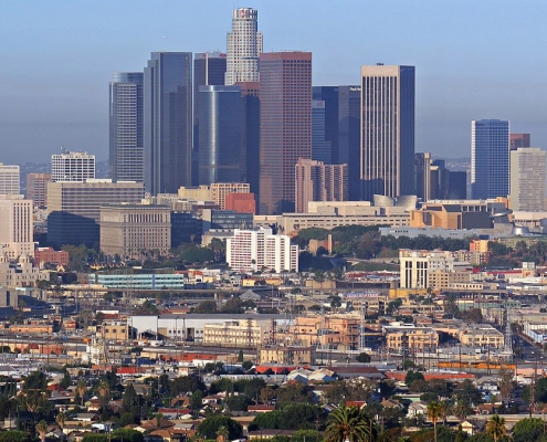 The fall of Los Angeles, with companies and their workers leaving.
