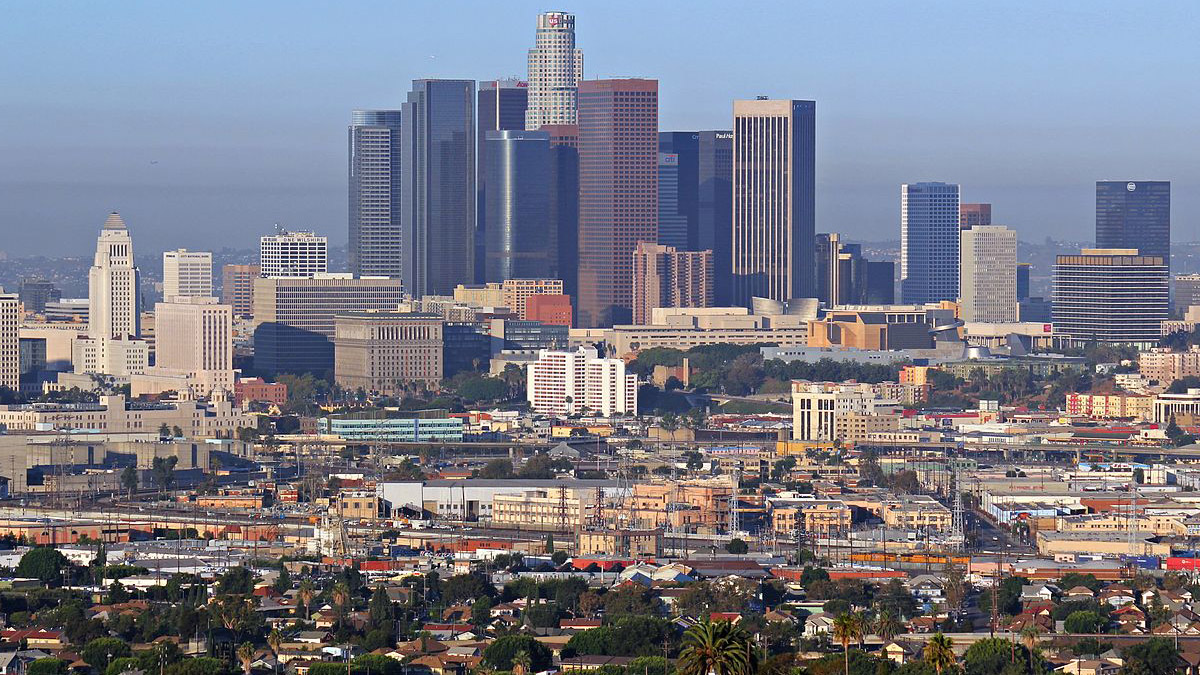 The fall of Los Angeles, with companies and their workers leaving.