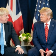 Political retreads - yessterday's men Boris Johnson and Donald Trump