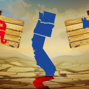 Will the west coast blue states turn red in the mid-term elections?