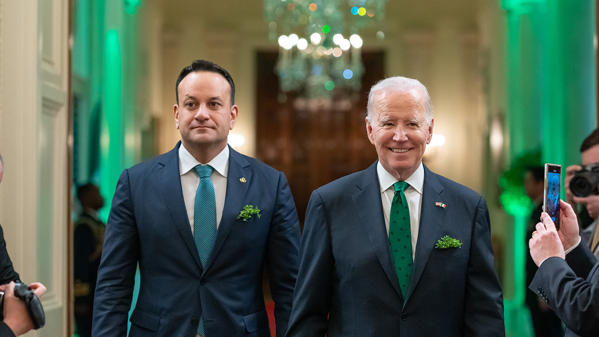 President Joe Biden hosting Taoiseach of Ireland, Leo Varadkar