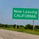 Now leaving California