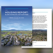 2023 Housing reports examines the high cost of housing in California