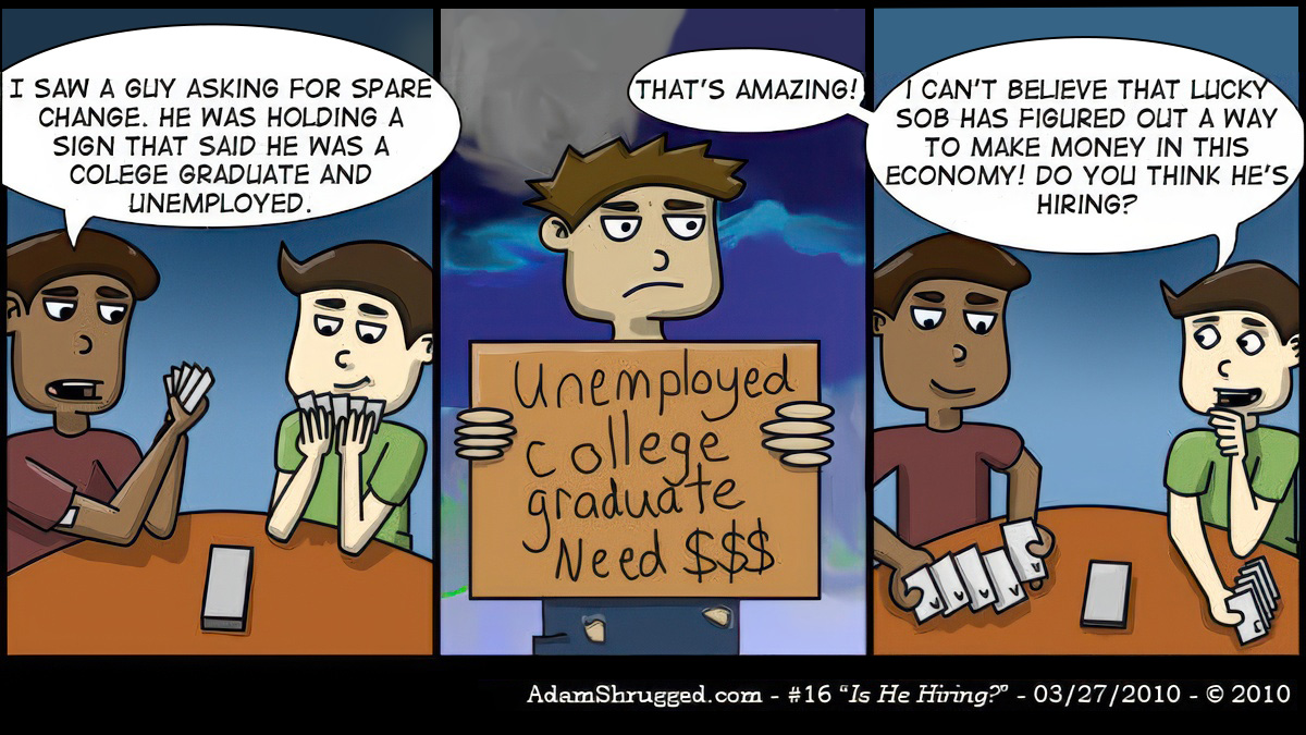 Highly educated and facing a dismal future is a recipe for a new revolutionary class.