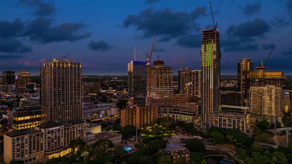 High-rise developments like the 74-story Waterline Tower are transforming Austin away from it's "weird" history and soul-filled clubs, into a metro mostly for affluent tech bros.