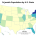 Jewish population, percentage by U.S. state