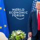 Donald Trump at the World Economic Forum in Europe