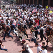 Immigrants rights march, Los Angeles (2006)