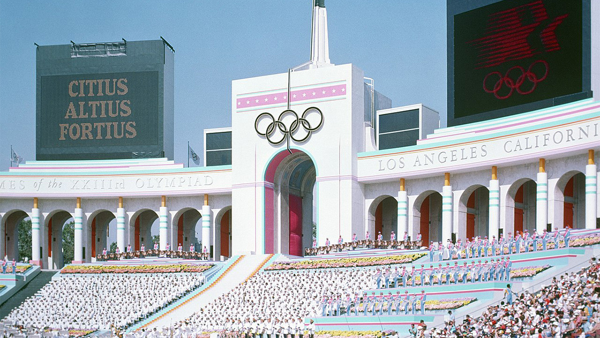An earlier Olympics signaled the arrival of Los Angeles as an important city.