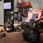 Gavin Newsom visits the Jet Propulsion Laboratory in La Cañada Flintridge, located in Los Angeles County.