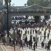 Screenshot #IceOutOfLA protests, June 2025
