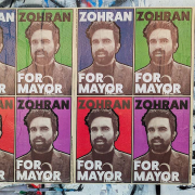 nyc-and-progressive-politics Mamdani NYC mayor campaign signs. Election of a democratic socialist is likely to accelerate the existing exodus of New York City’s Jewish community.
