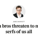 Tech bros threaten to make serfs of us all, bu James Marriott