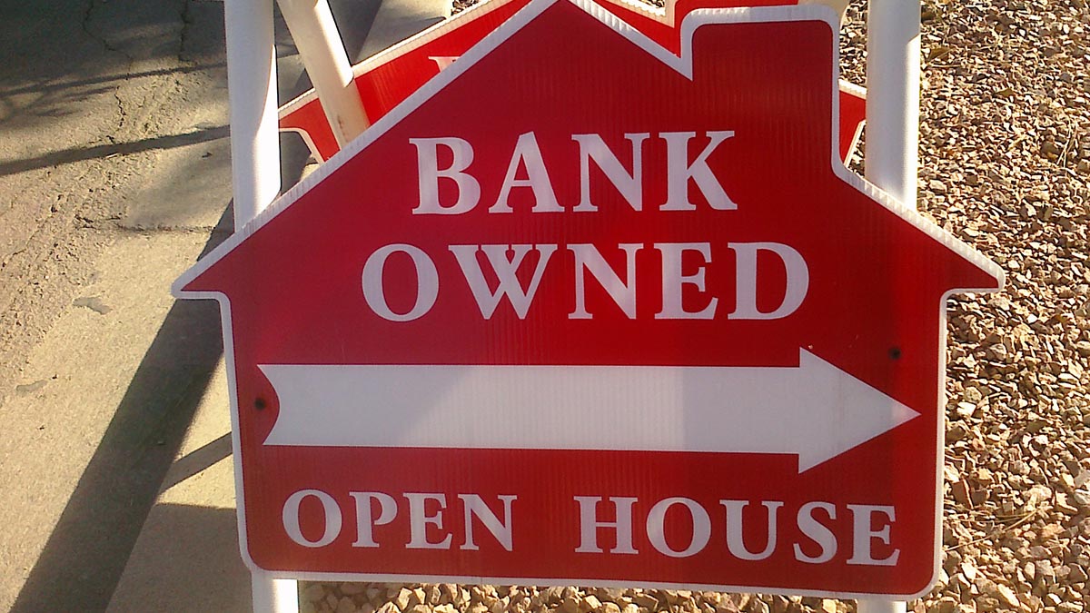 As banks snap up housing, they're driving up prices for would be homeowners.