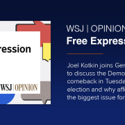 Joel Kotkin talks about the Democratic comeback in this year's elections with Gerry Baker of WSJ
