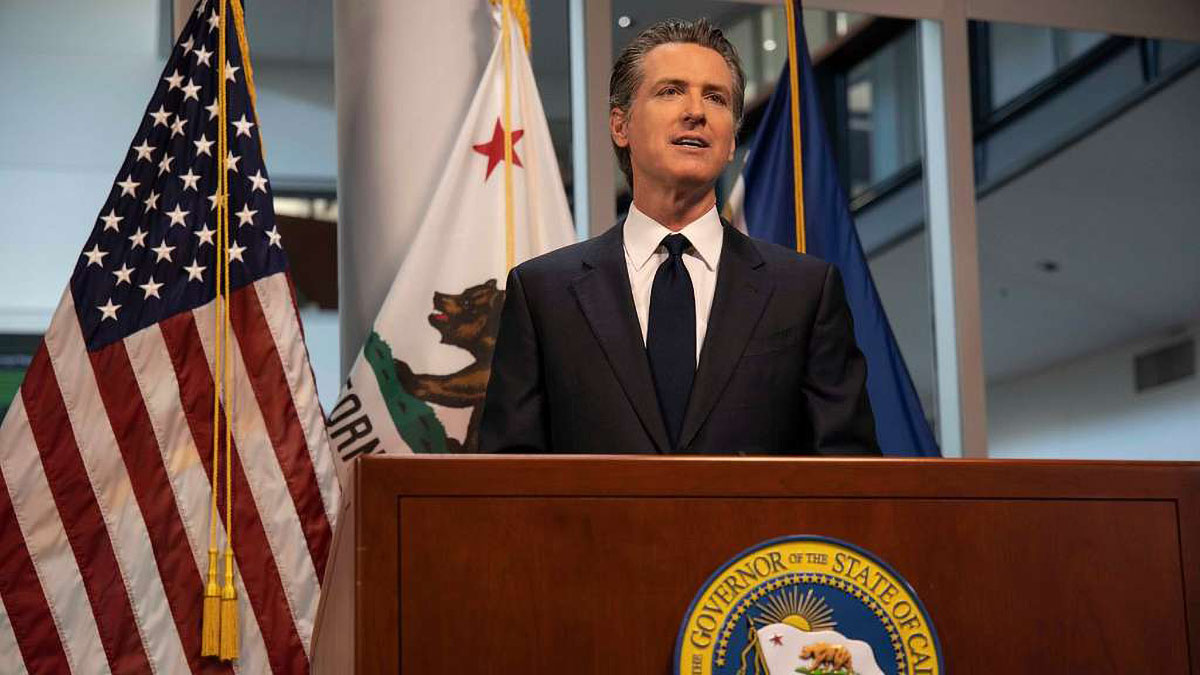 Newsom touts California success that many of the state's residents don't share.