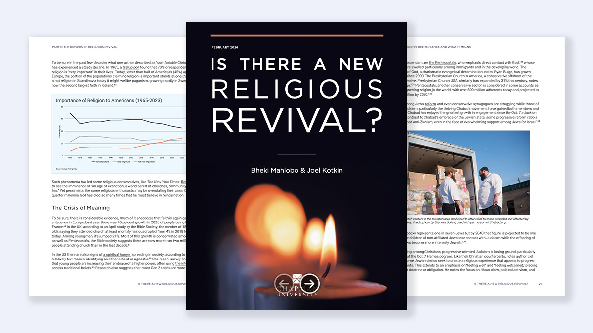 Report: Is There a New Religious Revival?