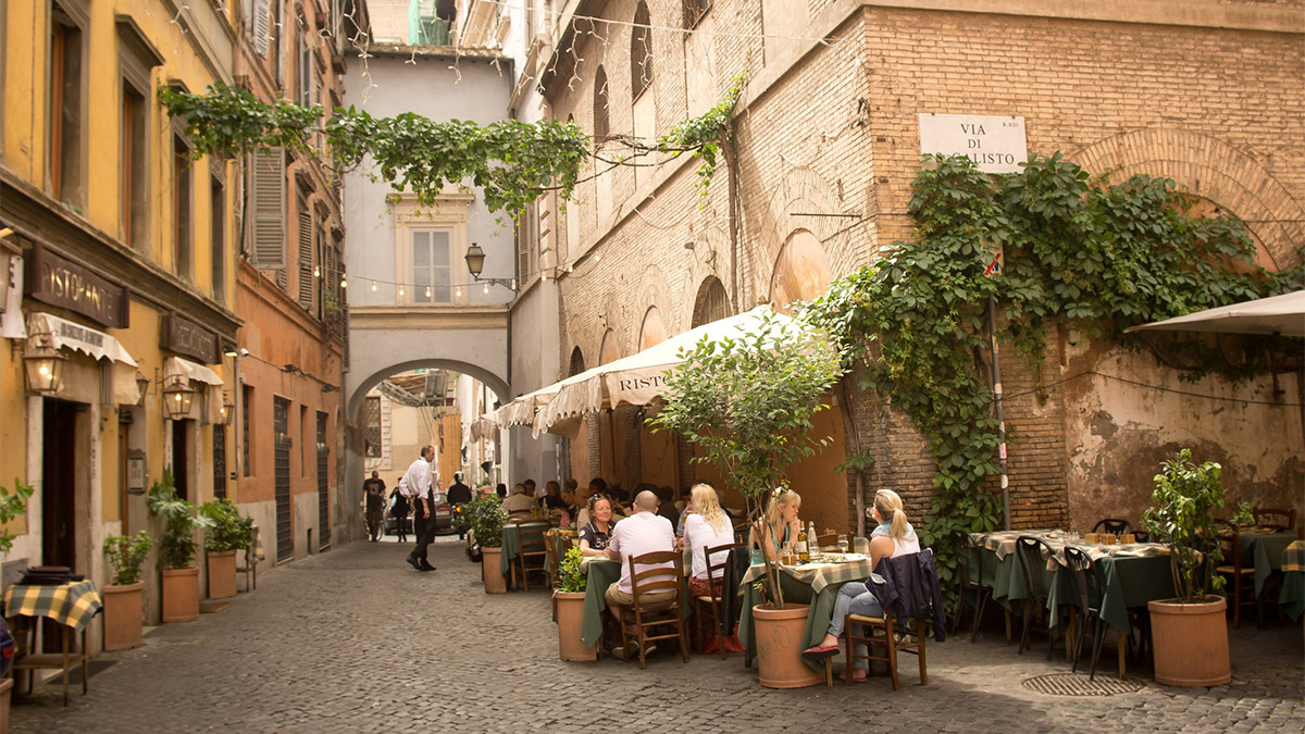Trastevere neighborhood, Rome