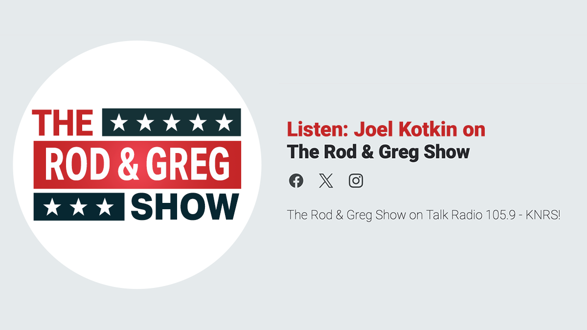Listen to Joel Kotkin on skilled trades, high tech, and AI