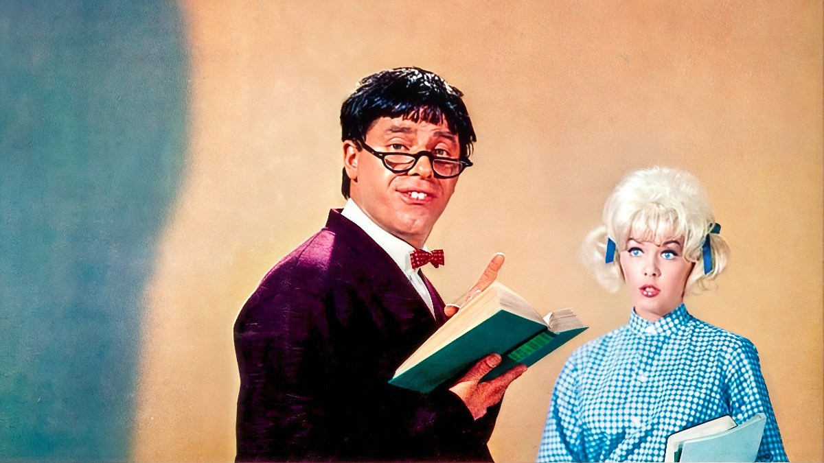 Publicity photo for 1963 movie, The Nutty Professor