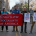 Protest on Wall Street, supporting wage increases and Democratic Socialists of America
